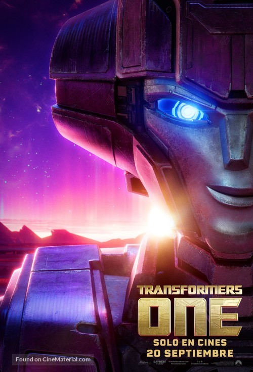 Transformers One - Spanish Movie Poster