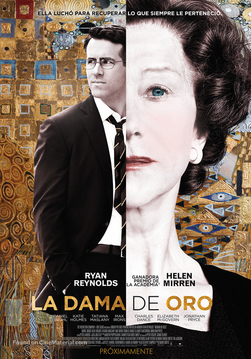 Woman in Gold - Argentinian Movie Poster