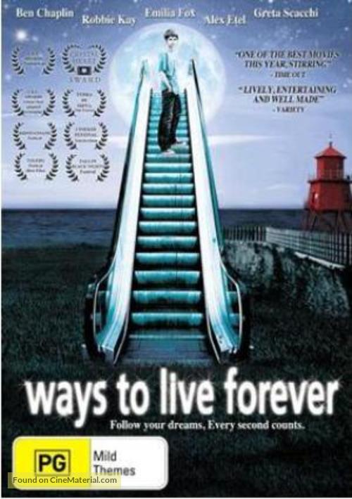 Ways to Live Forever - Australian DVD movie cover