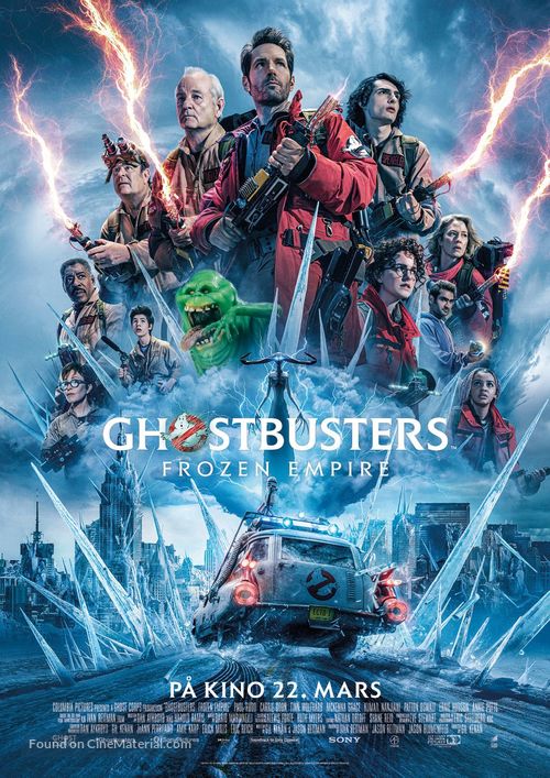 Ghostbusters: Frozen Empire - Norwegian Movie Poster