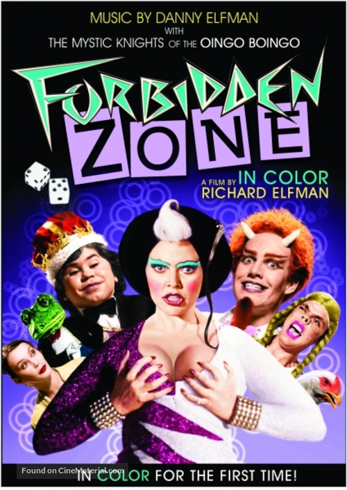 Forbidden Zone - Movie Cover