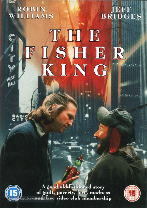 The Fisher King - British DVD movie cover