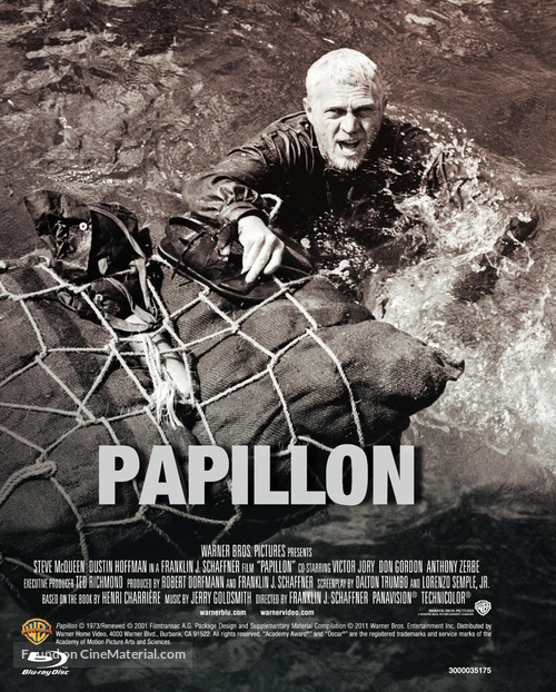 Papillon - British Movie Cover