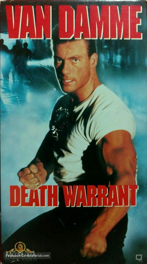 Death Warrant - British Movie Cover