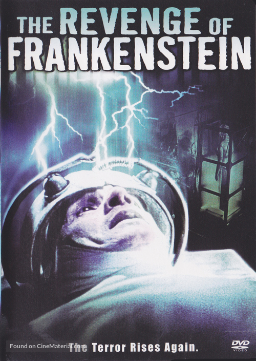 The Revenge of Frankenstein - DVD movie cover
