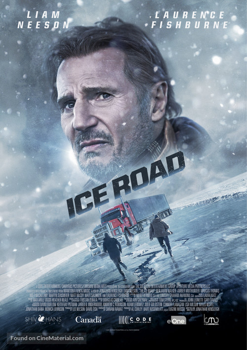 The Ice Road - Spanish Movie Poster