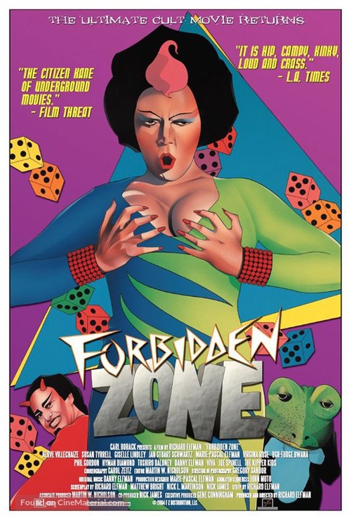 Forbidden Zone - Movie Poster
