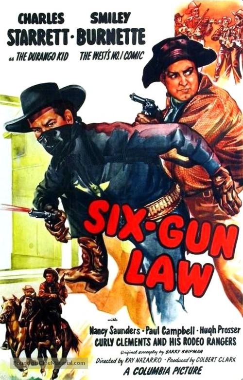 Six-Gun Law - Movie Poster