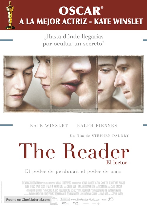 The Reader - Spanish Movie Poster