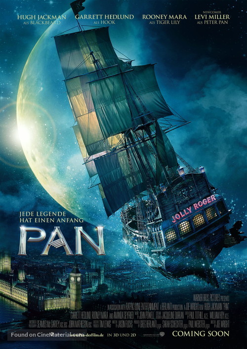 Pan - German Movie Poster