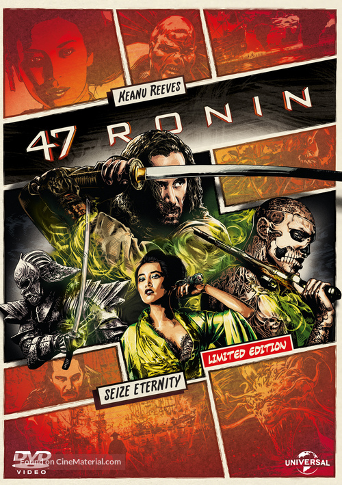 47 Ronin - British DVD movie cover