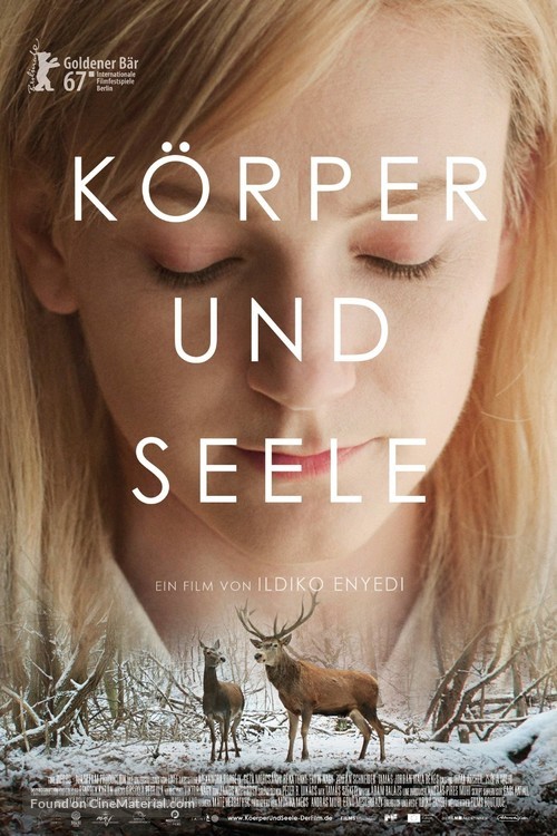 Testr&ouml;l &eacute;s L&eacute;lekr&ouml;l - German Movie Poster