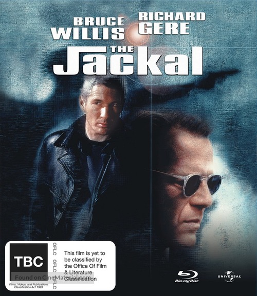 The Jackal - New Zealand Blu-Ray movie cover