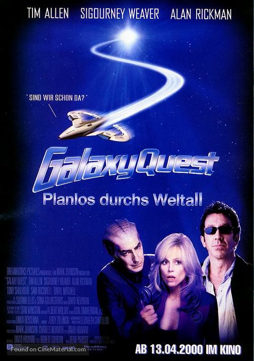 Galaxy Quest - German Movie Poster