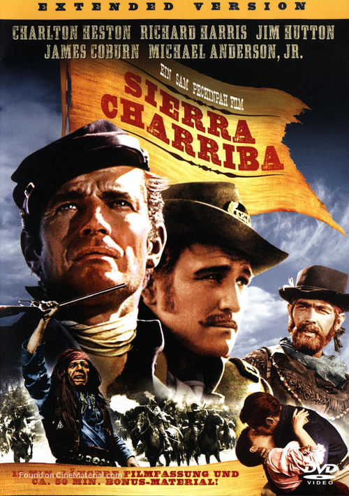 Major Dundee - German DVD movie cover