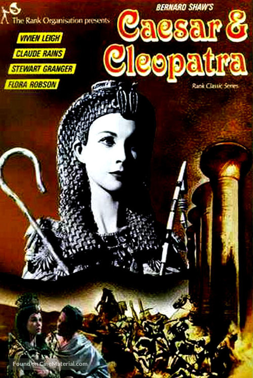 Caesar and Cleopatra - French Movie Poster