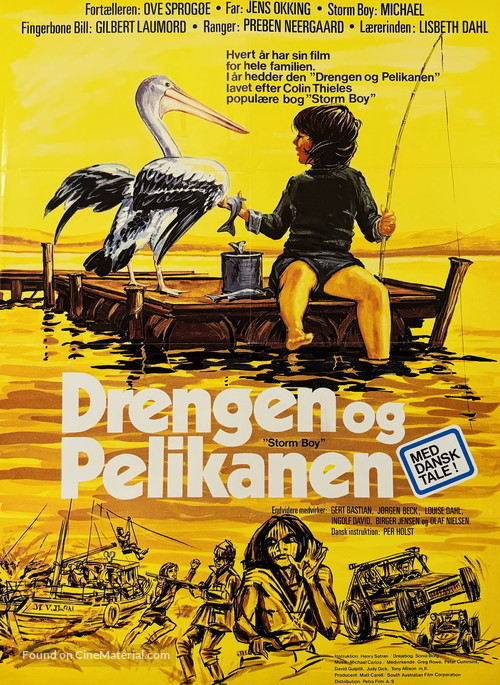 Storm Boy - Danish Movie Poster