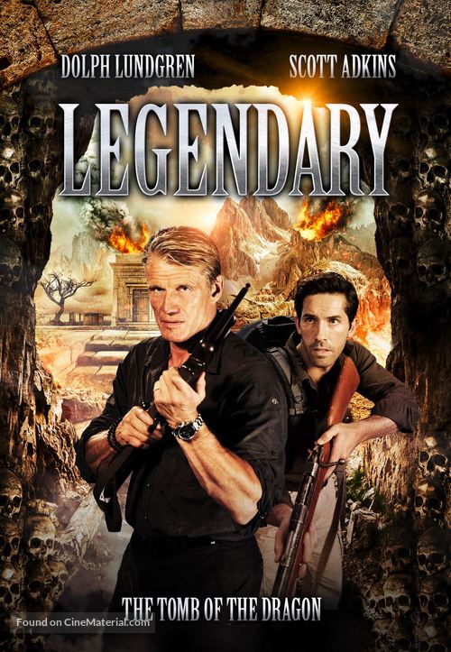 Legendary: Tomb of the Dragon - Swedish Movie Cover