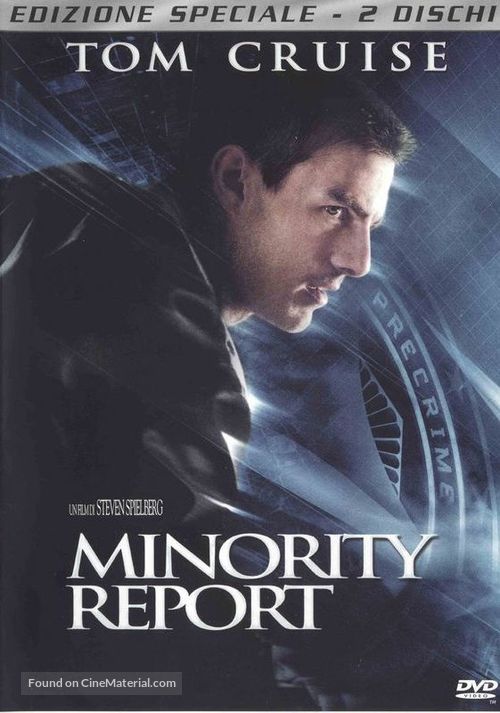 Minority Report - Italian Movie Cover