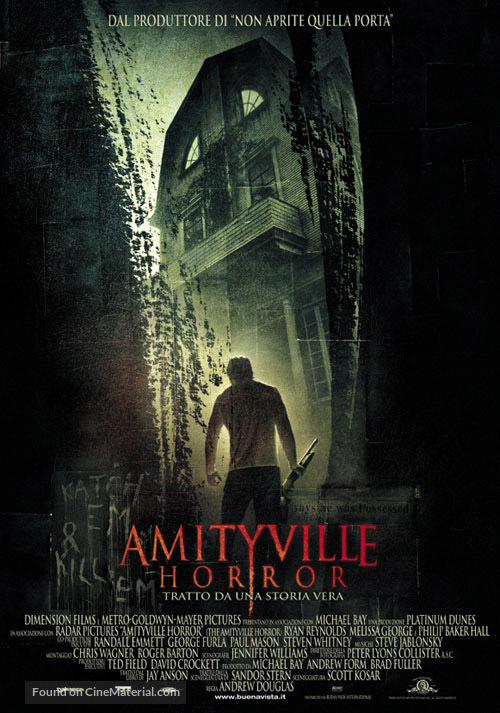 The Amityville Horror - Italian Movie Poster