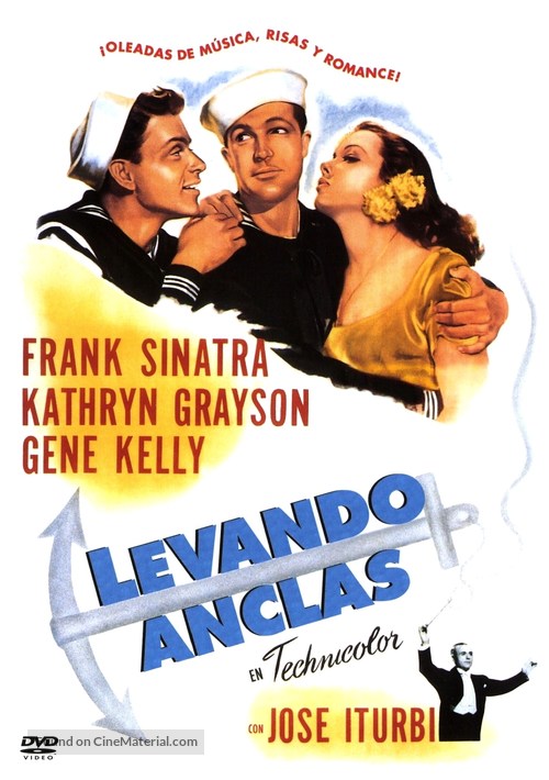 Anchors Aweigh - Spanish DVD movie cover