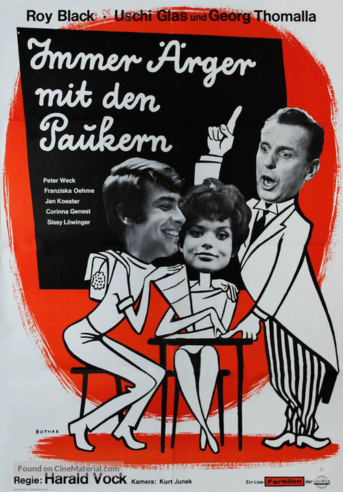 Immer &Auml;rger mit den Paukern - German Movie Poster