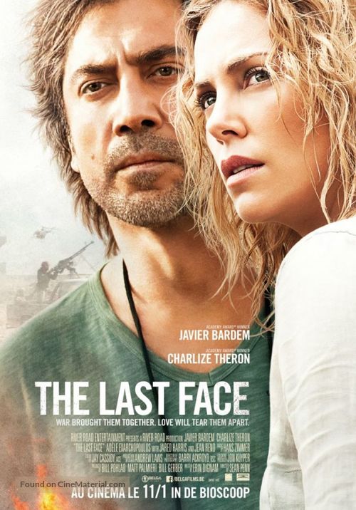 The Last Face - Belgian Movie Poster