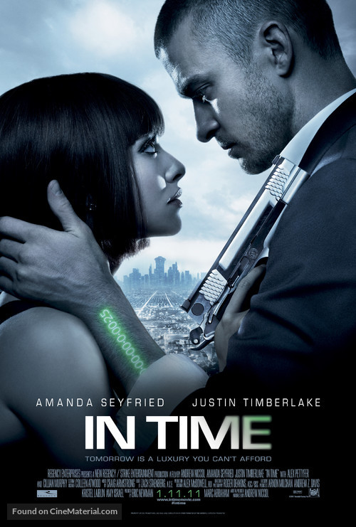 In Time - British Movie Poster