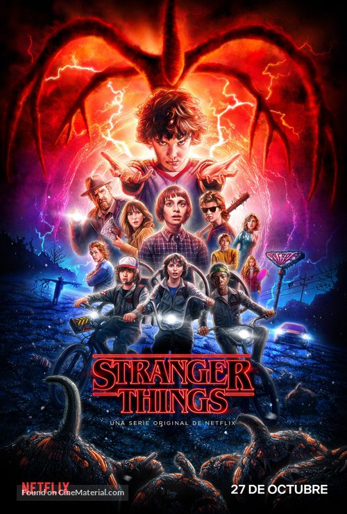 &quot;Stranger Things&quot; - Spanish Movie Poster