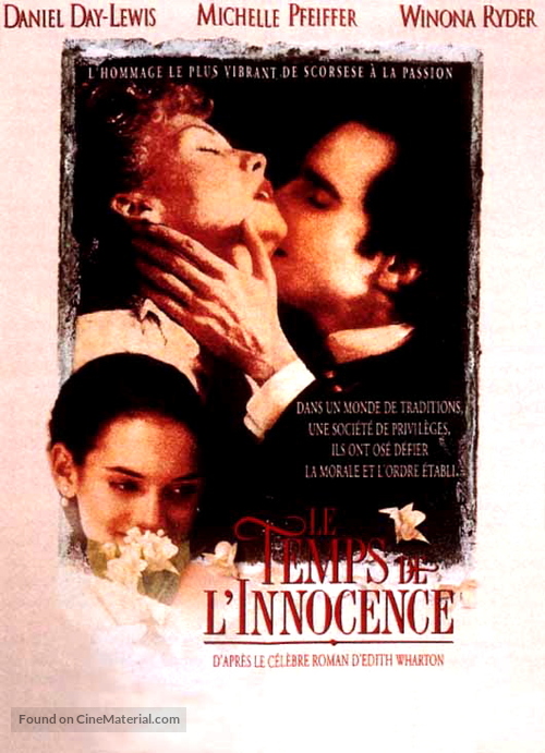 The Age of Innocence - French DVD movie cover