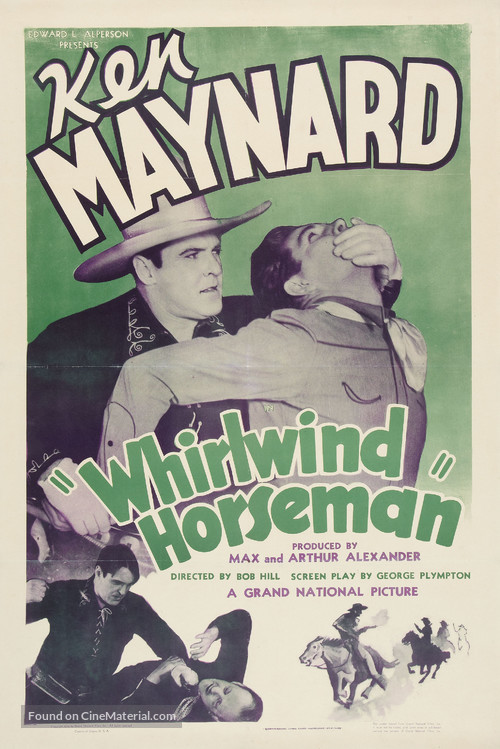 Whirlwind Horseman - Movie Poster