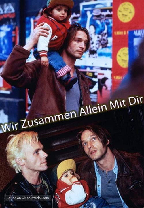 Wir zusammen allein mit dir - German Movie Cover