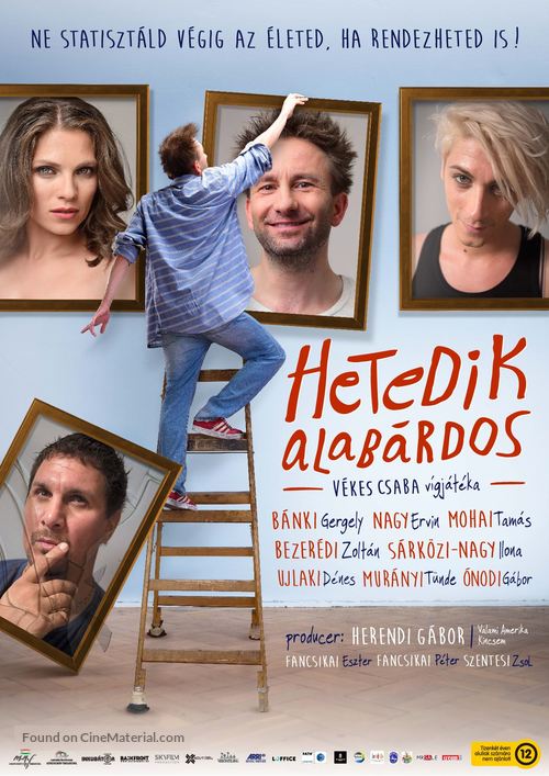 Hetedik alab&aacute;rdos - Hungarian Movie Poster