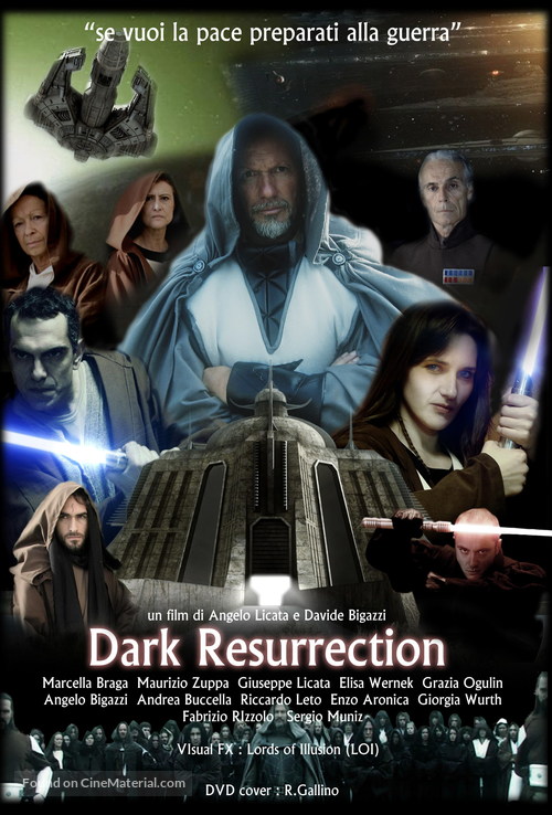 Dark Resurrection - Italian poster