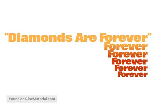 Diamonds Are Forever - British Logo