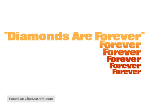 Diamonds Are Forever - British Logo