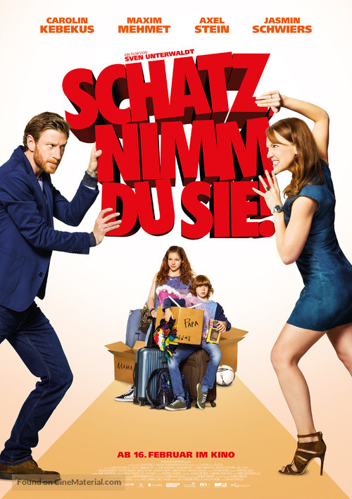 Schatz, nimm Du sie! - German Movie Poster
