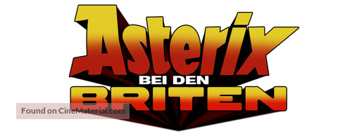 Ast&eacute;rix chez les Bretons - German Logo