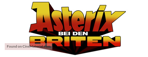 Ast&eacute;rix chez les Bretons - German Logo