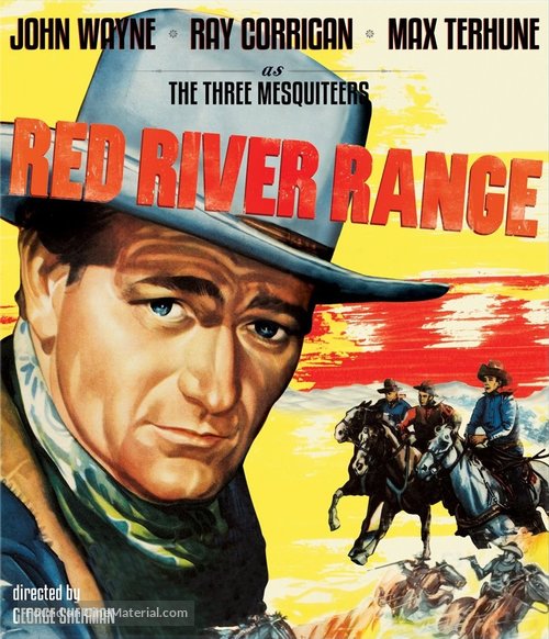 Red River Range - Blu-Ray movie cover