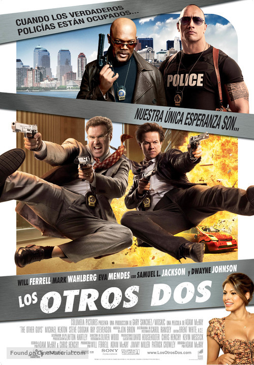 The Other Guys - Spanish Movie Poster
