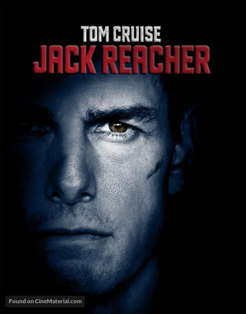 Jack Reacher - British Movie Cover