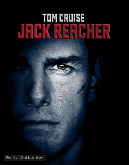 Jack Reacher - British Movie Cover