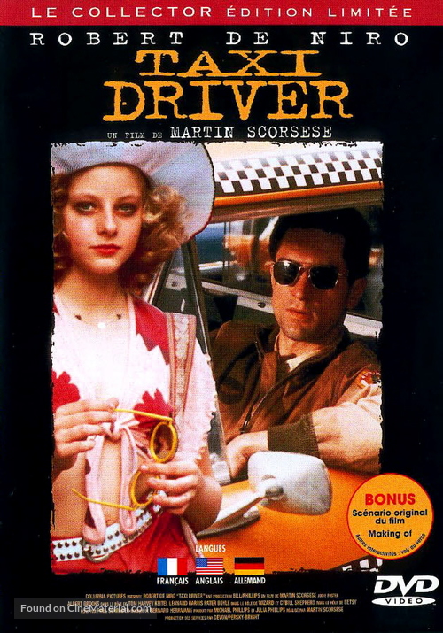 Taxi Driver - French DVD movie cover