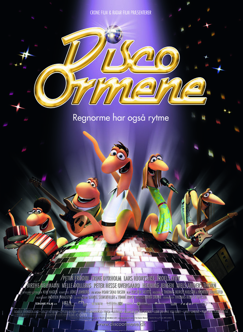 Disco ormene - Danish Movie Poster