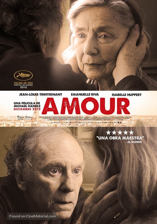 Amour - Mexican Movie Poster