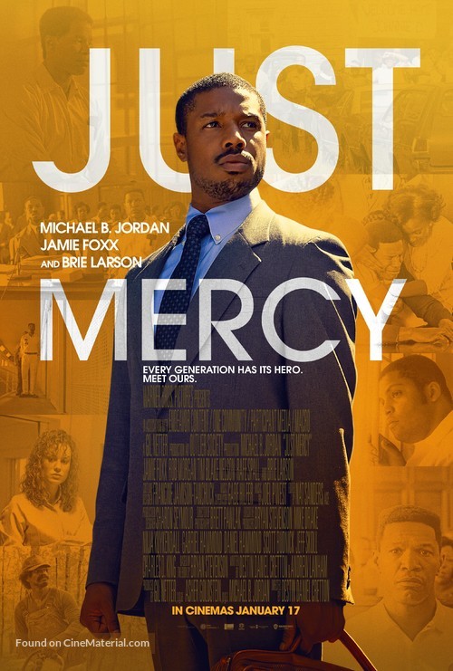 Just Mercy - British Movie Poster