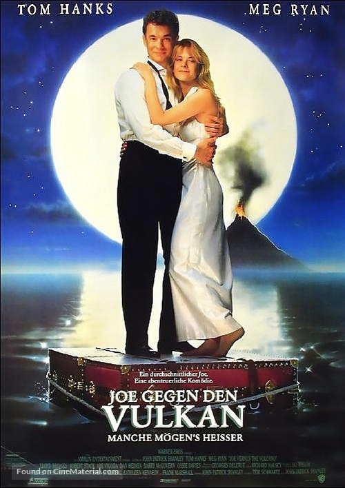 Joe Versus The Volcano - German Movie Poster