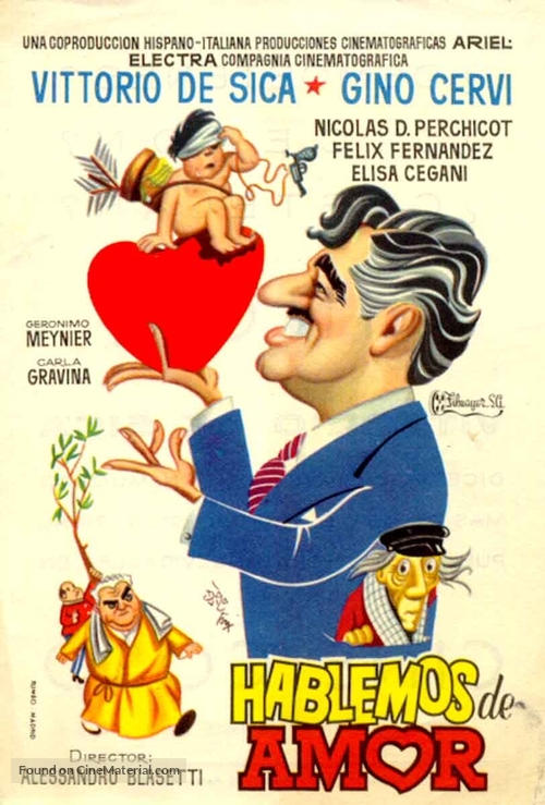 Amore e chiacchiere - Spanish Movie Poster