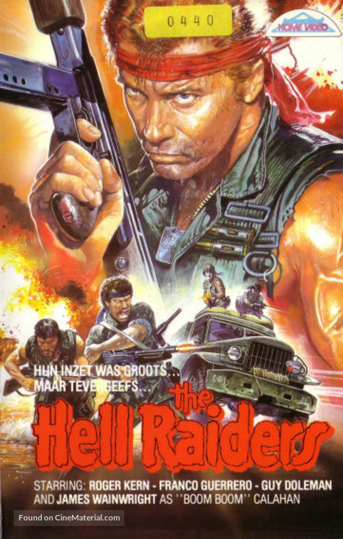 Hell Raiders - Dutch Movie Cover